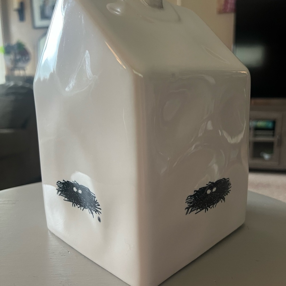 Authentic Rae Dunn NEST bird house. VERY RARE - Picture 3 of 4